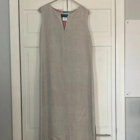 Harve Benard Dresses | Harve Benard Linen Dress | Color: Tan | Size: 8 | Ckav's Closet
